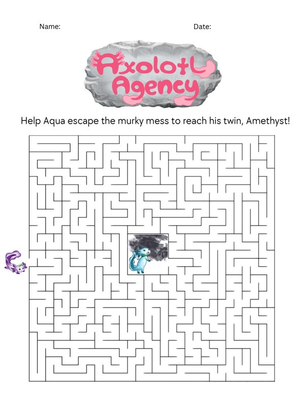 Murky Maze activity sheet thumbnail